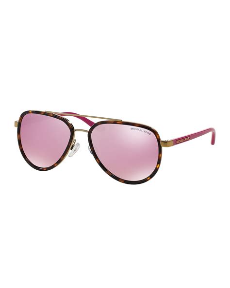 michael kors sunglasses pink